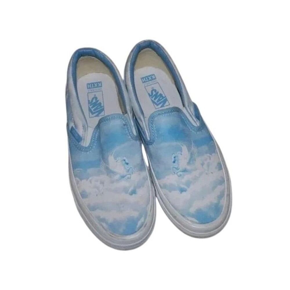 Kith x Vans Classic Slip‑On Pegasus Clouds Monday Program Size 5.5